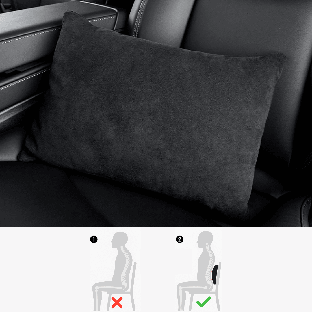 Alcantara Lumbar Cushion - Alcanside