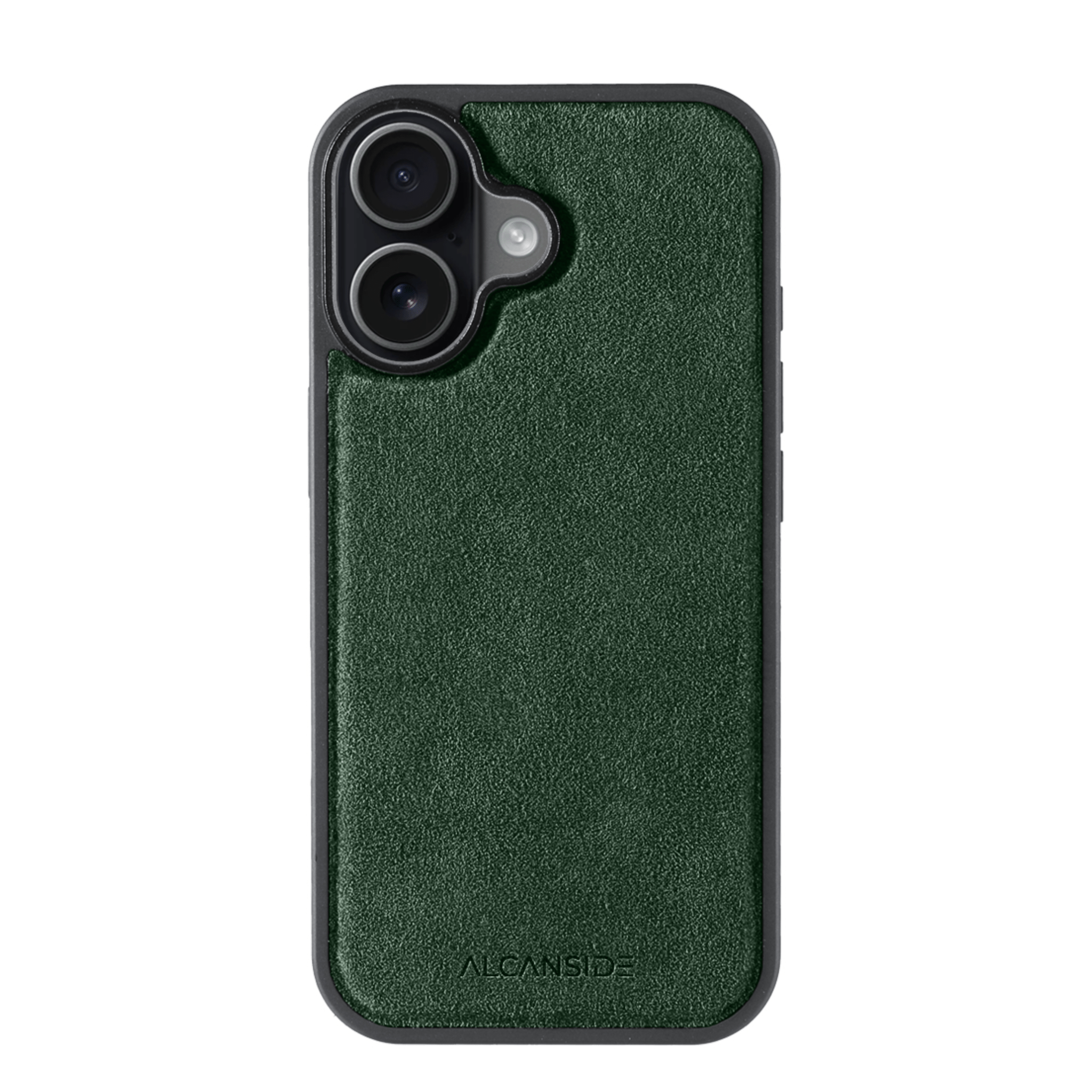 iPhone 17 - Alcantara Back Cover - Midnight Green - Alcanside