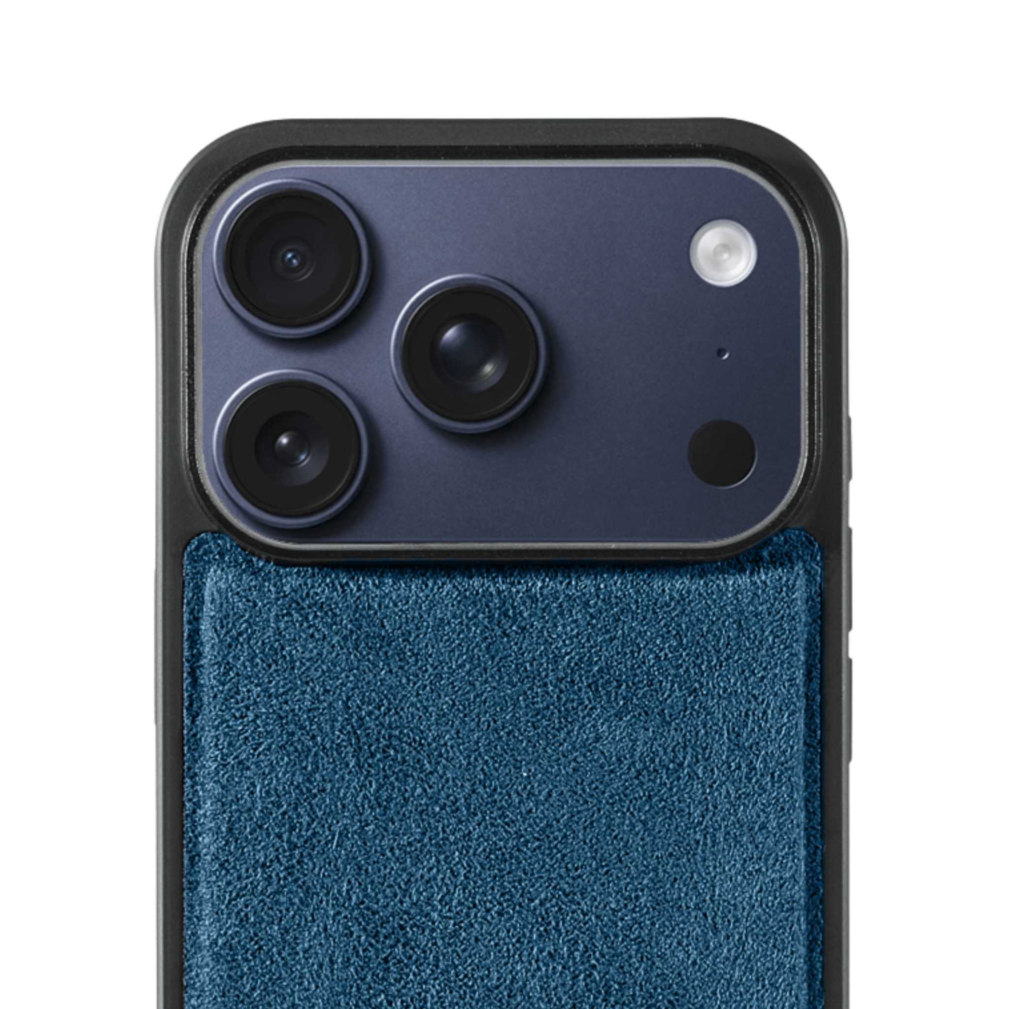 iPhone 17 Pro - Alcantara Back Cover - Ocean Blue - Alcanside
