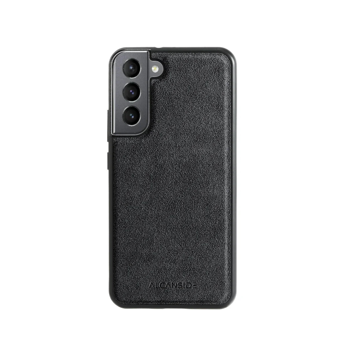 Samsung Galaxy S21 Plus - Alcantara Back Cover - Space Grey - Alcanside