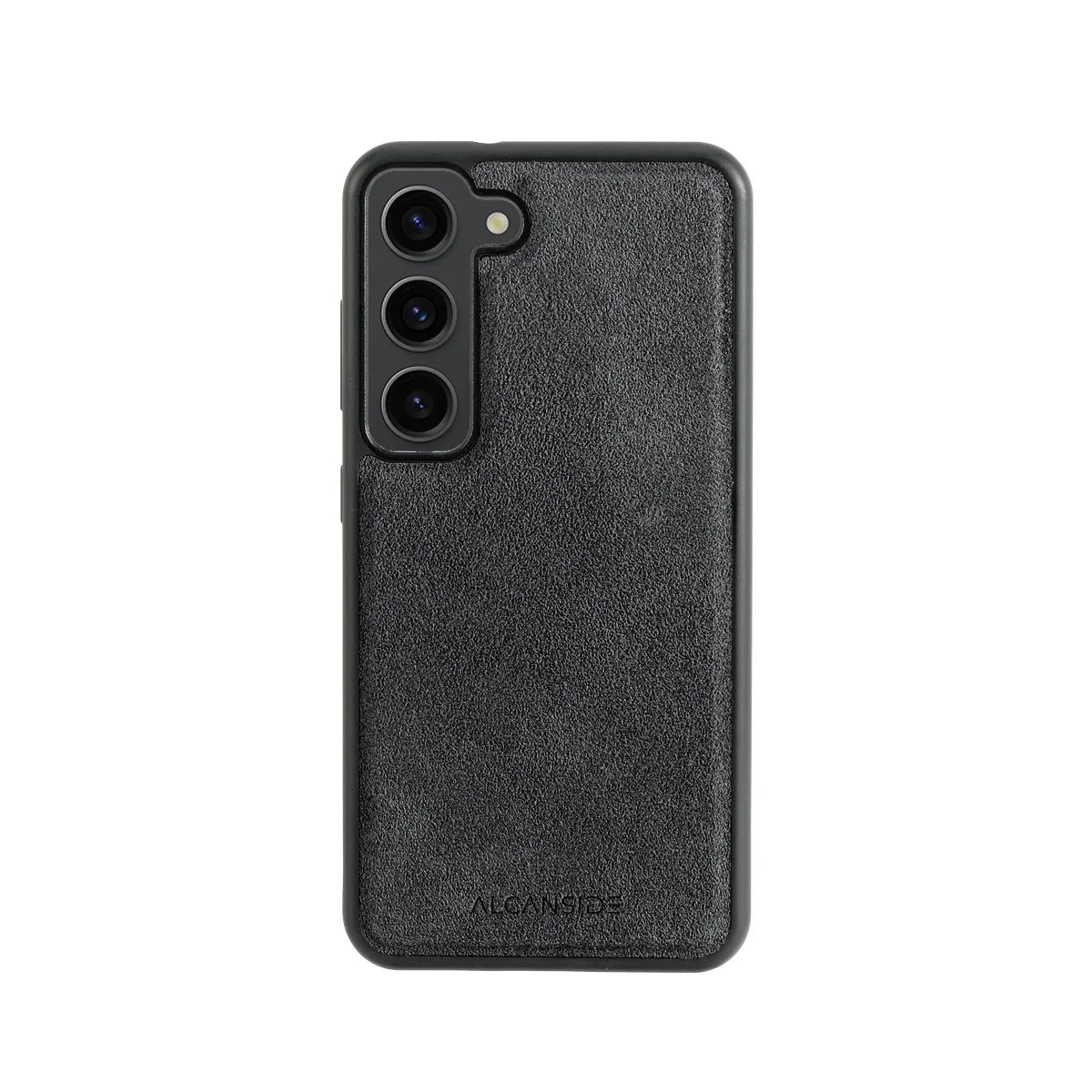 Samsung Galaxy S23 - Alcantara Back Cover - Space Grey - Alcanside
