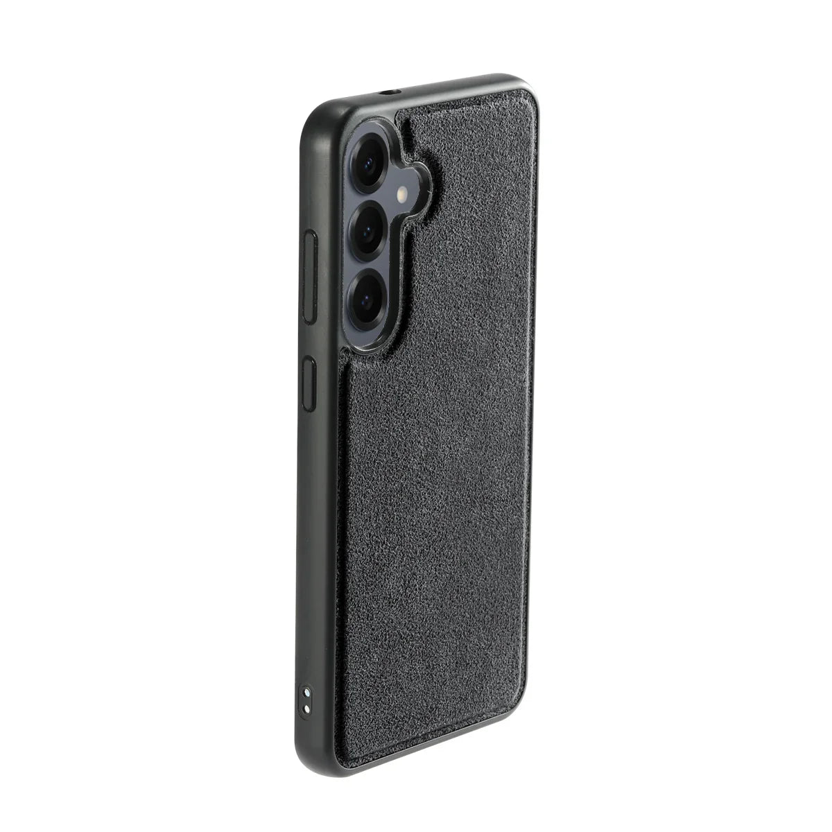 Samsung Galaxy S25 - Alcantara Back Cover - Space Grey - Alcanside