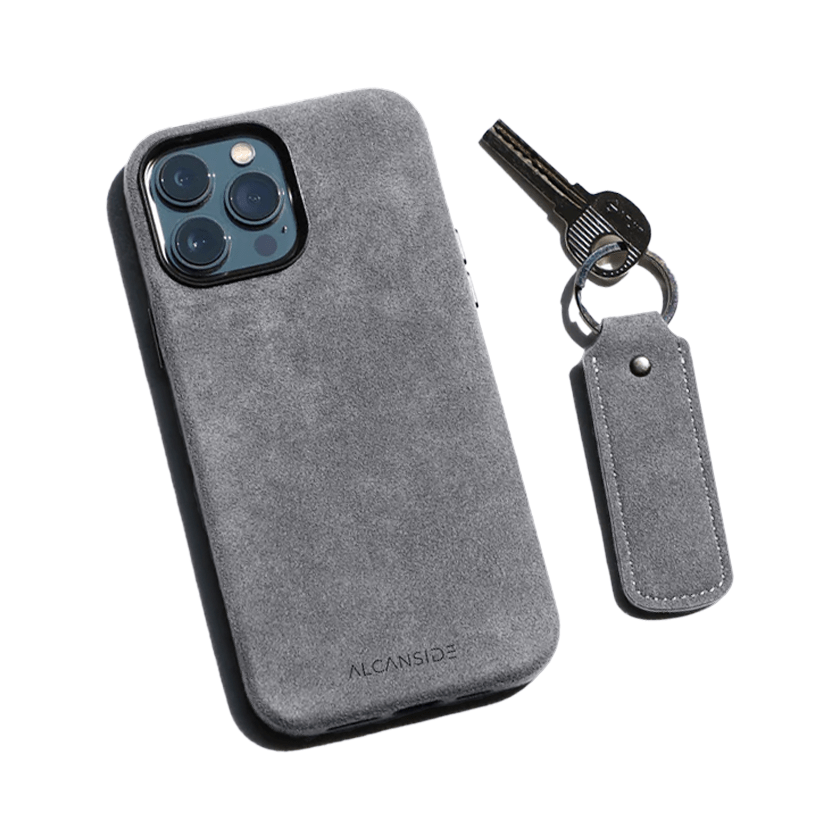 Alcantara Keychain - Nardo Gray - Alcanside