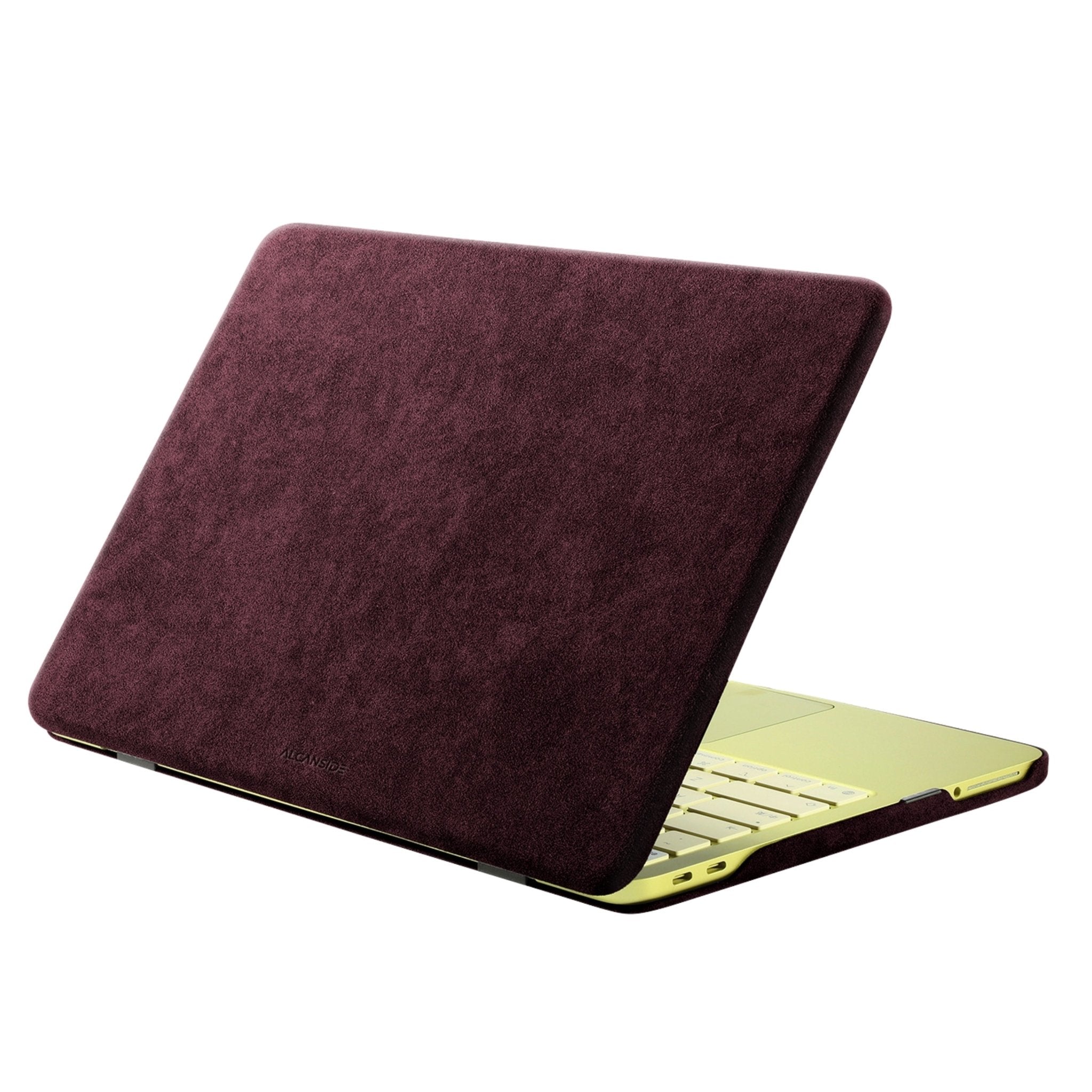 Alcantara MacBook Neo Cover – For 13 inch (2026) – Wine Red - Alcanside