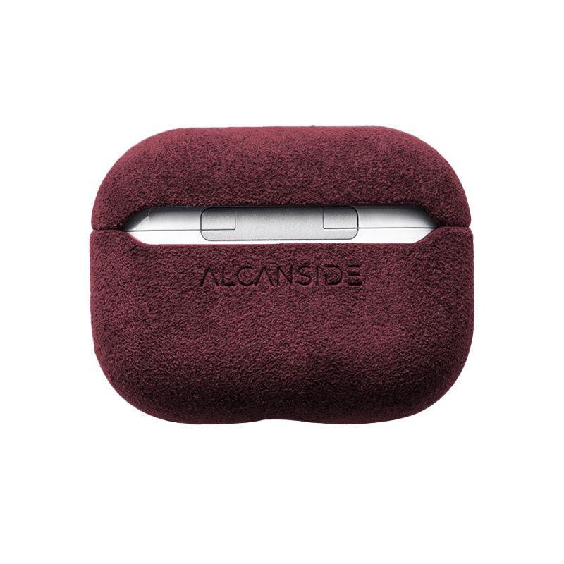 Donkervoort F22 - AirPods (3rd generation) Alcantara Case - Wine Red - Alcanside