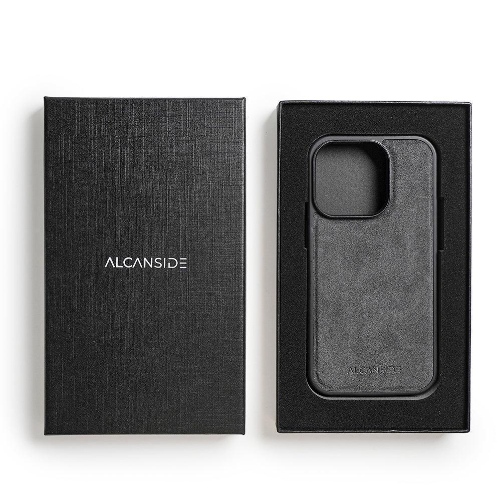 iPhone 12 Pro Max - Alcantara Back Cover - Space Grey - Alcanside