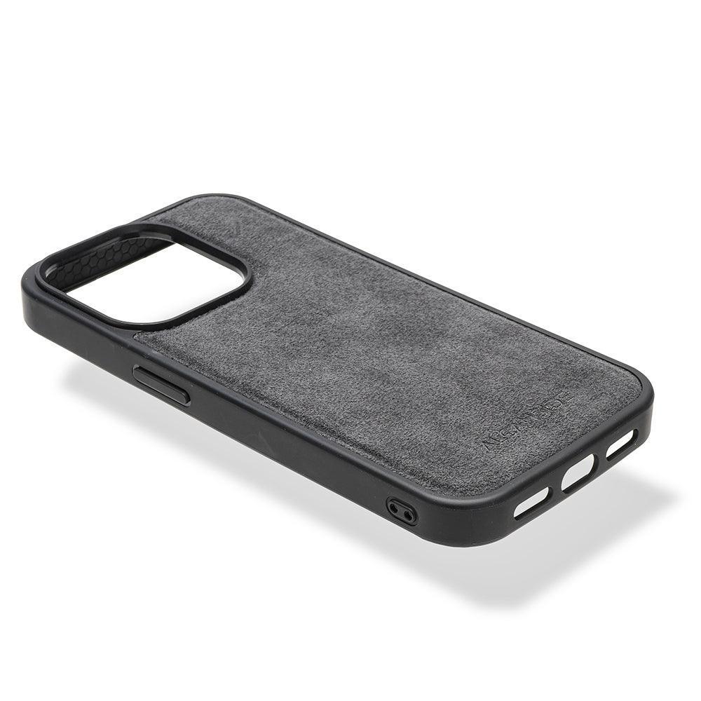 iPhone 13 Pro - Alcantara Back Cover - Space Grey - Alcanside