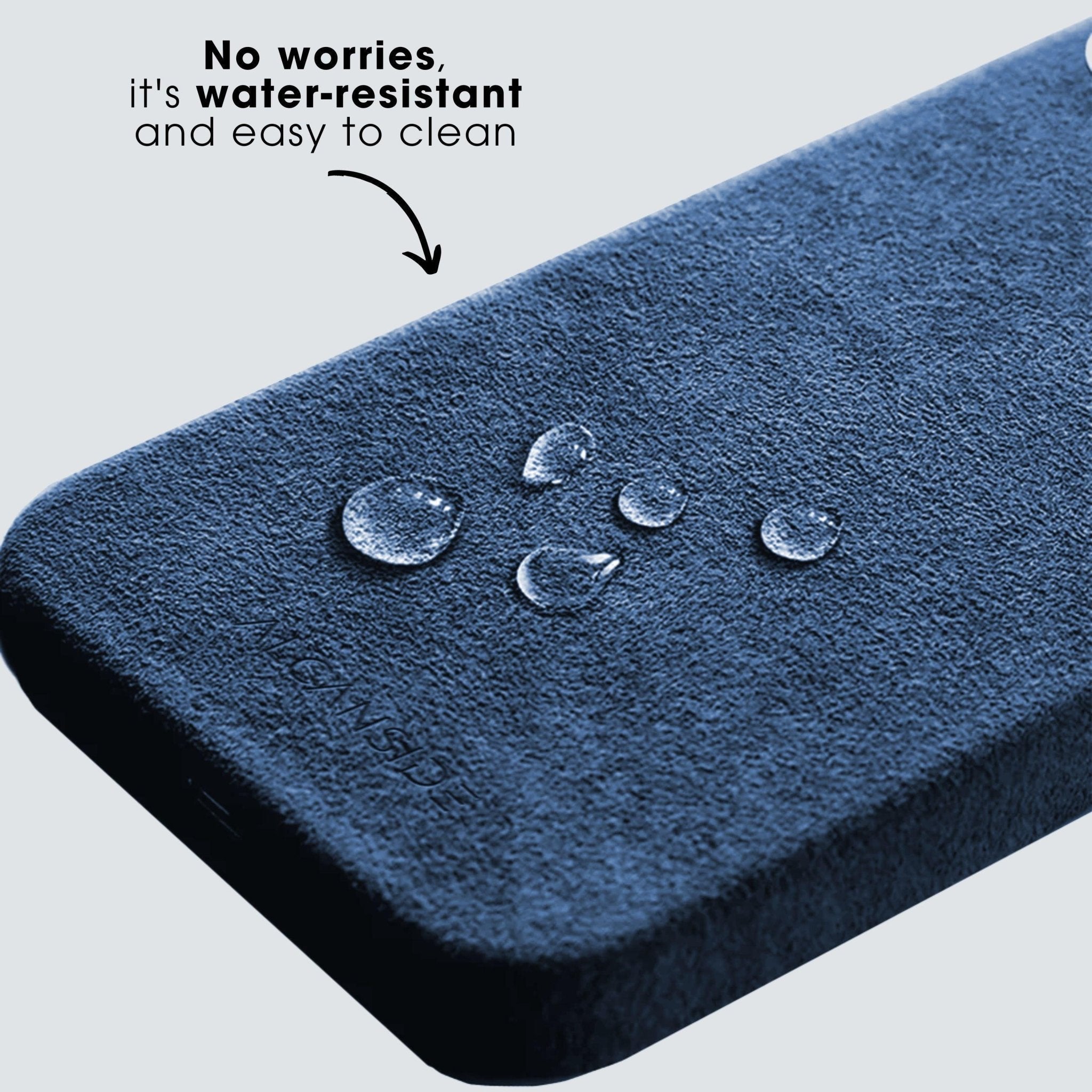 iPhone 13 Pro Max - Alcantara Case - Ocean blue - Alcanside