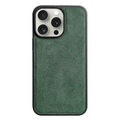 iPhone 16 Pro - Alcantara Back Cover - Midnight Green