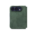 iPhone Duo - Alcantara Folio - Midnight Green