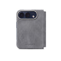 iPhone Duo - Alcantara Folio - Nardo Gray