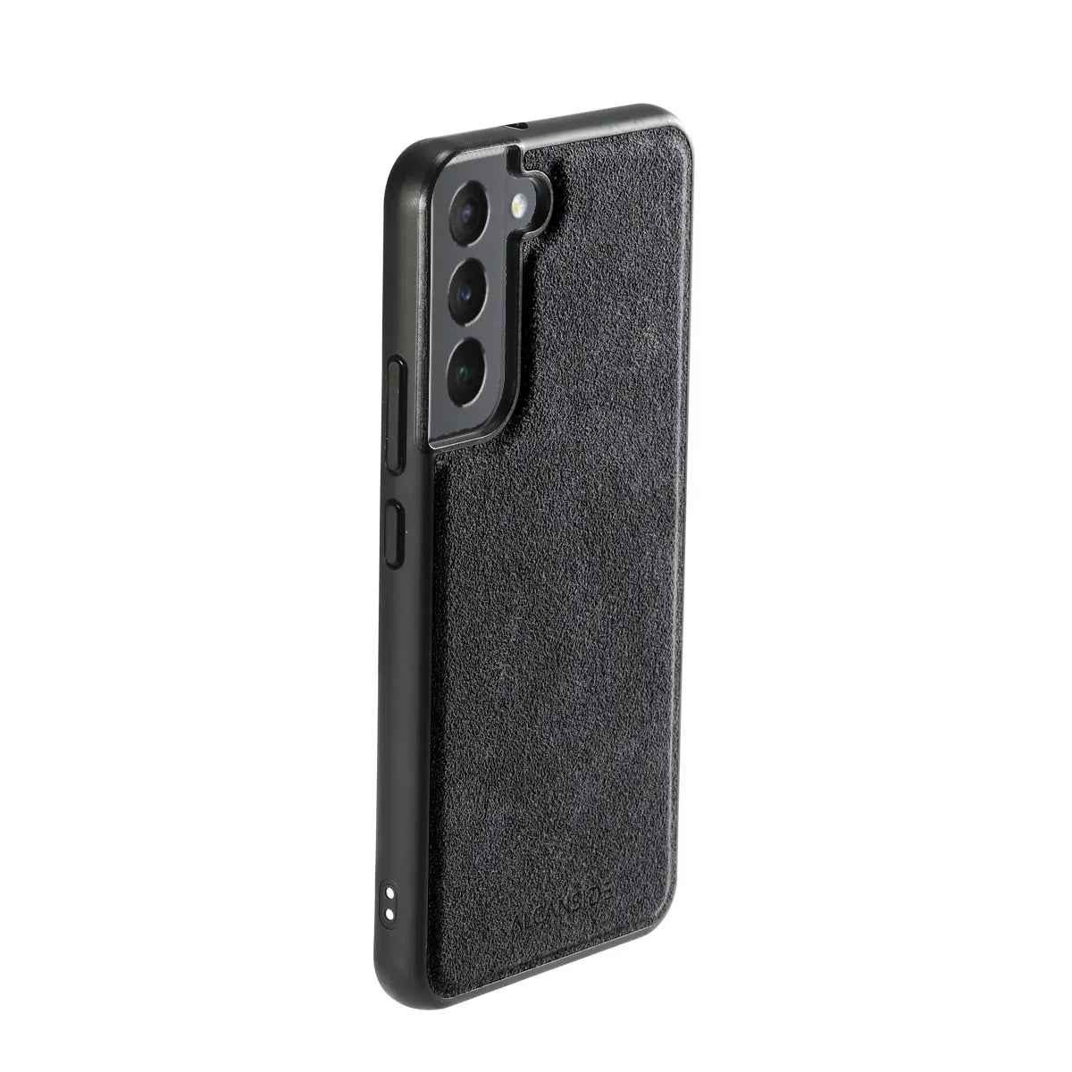 Samsung Galaxy S22 Plus - Alcantara Back Cover - Space Grey - Alcanside