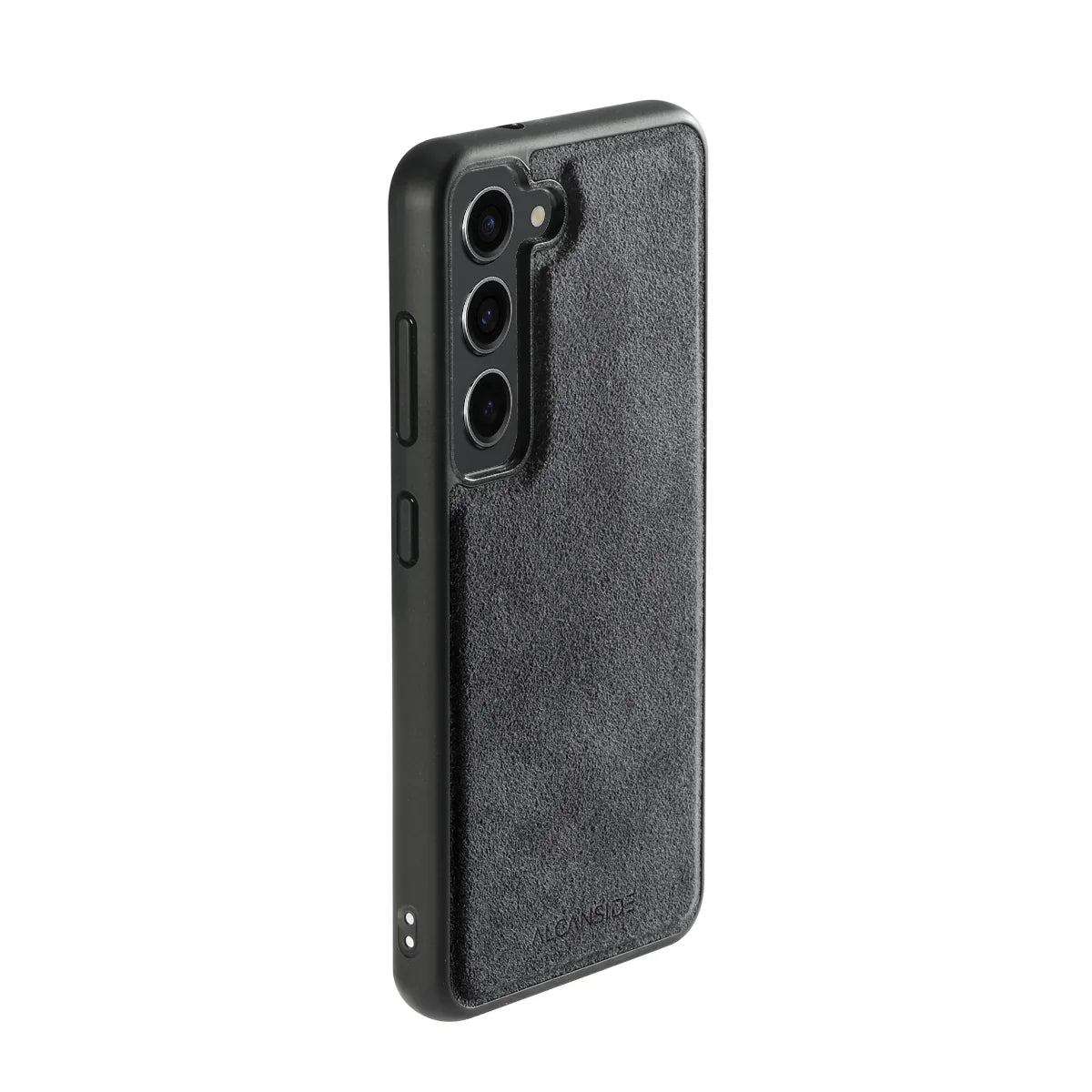 Samsung Galaxy S23 - Alcantara Back Cover - Space Grey - Alcanside